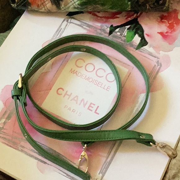 Limited edition Sharif bag patient leather and leather with floral fabric lining - Picture 11 of 14